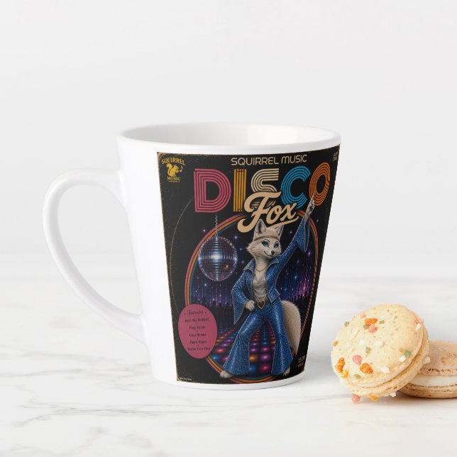 Tasse Latte Vixène Disco (En situation)