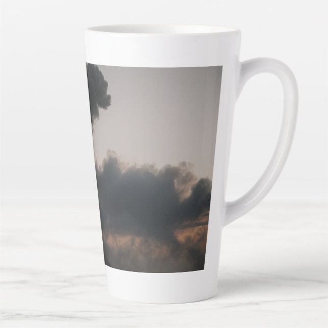 Tasse Latte Volcan Fuego au Guatemala (Droite)