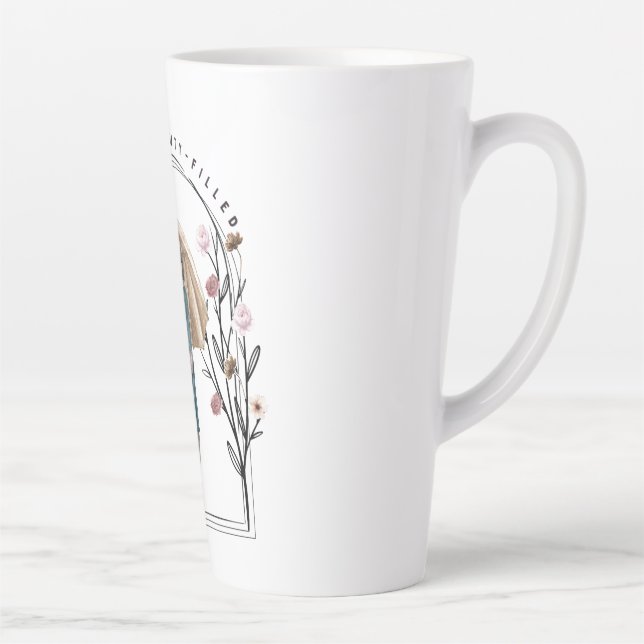 Tasse Latte Vous Êtes Plein De Beauté (Droite)