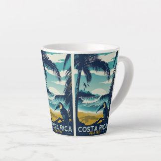 Tasse Latte Voyage au Costa Rica