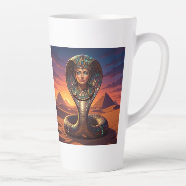 Tasse Latte Wadjet – Egyptian Cobra Goddess´7 (Droite)