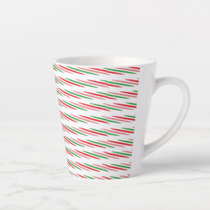 Tasse Latte Watermelon Summer Stripes Motif-56204