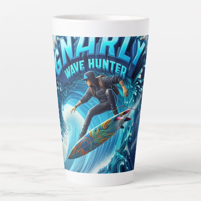 Tasse Latte Waves & Wanderlust Collection (Devant)