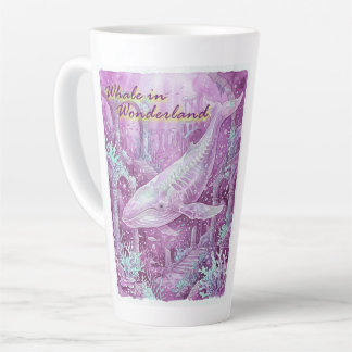 Tasse Latte Whale in Wonderland Underwater Art
