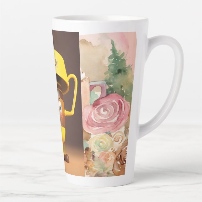 Tasse Latte "Whiskers & Brew : de mignons cafés inspirés du ch (Droite)