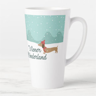 Tasse Latte Wiener Wonderland Dachshund Don Doxie Dads Moms