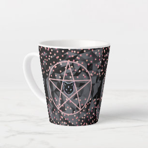 Tasse Latte WiizyWitch Magic Witch Cosmic Chat Pentacle Magick