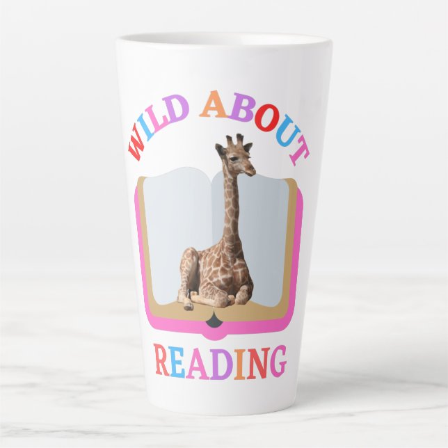 TASSE LATTE WILD À PROPOS DE LA LECTURE (Devant)