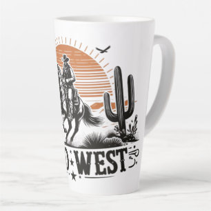 Tasse Latte Wild_West_Cowboy_Adventure_LatteMug2