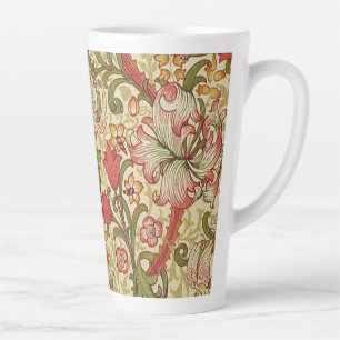 Tasse Latte William Morris Golden Lily modèle floral