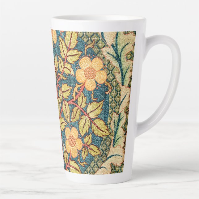 Tasse Latte William Morris Rose Wreath (Droite)