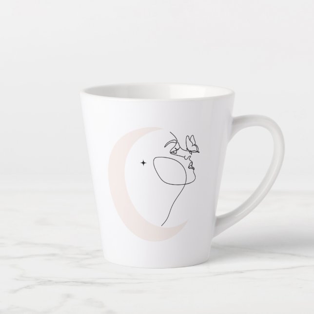 Tasse Latte Woman (Droite)