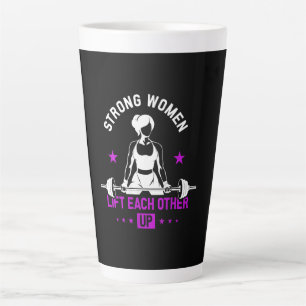 Tasse Latte Womens Bodybuilding Gym Workout And Funny Training
