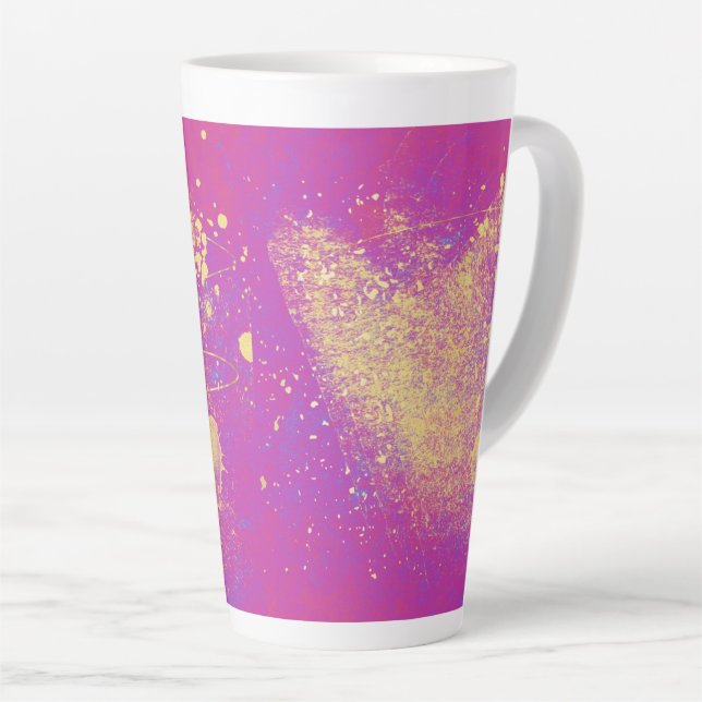 Tasse Latte Wonderful Expression 1 : Les merveilles au sein (Angle droit)