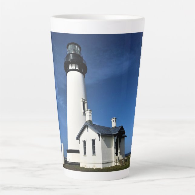 Tasse Latte Yaquina Head Lighthouse, Newport, Oregon (Devant)