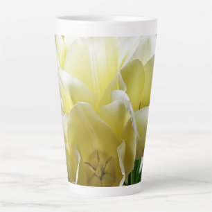 Tasse Latte Yellow Tulip Bouquet