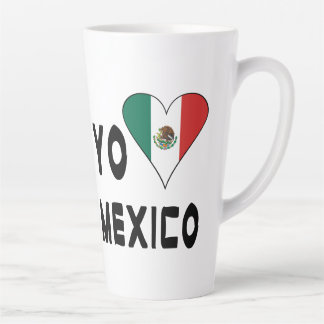 Tasse Latte Yo Amo Mexique Grand