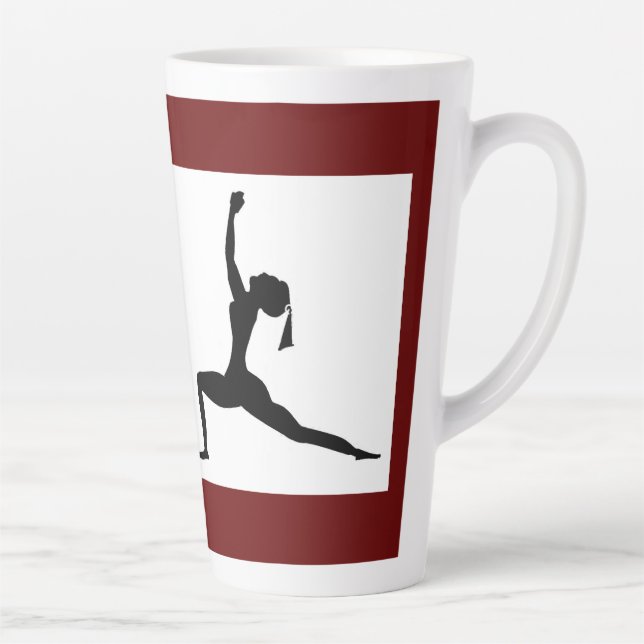 Tasse Latte Yoga Lover (Droite)