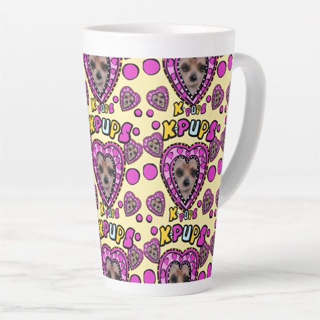 TASSE LATTE YORKIES  (Angle droit)