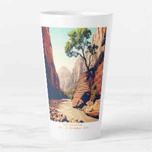Tasse Latte Zion National Park Utah The Narrows