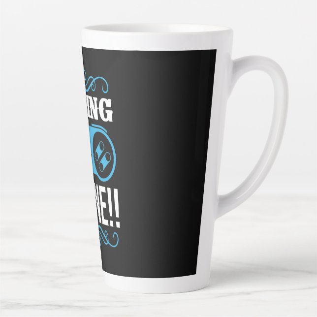 Tasse Latte Zone de jeu cadeau Gamer (Droite)