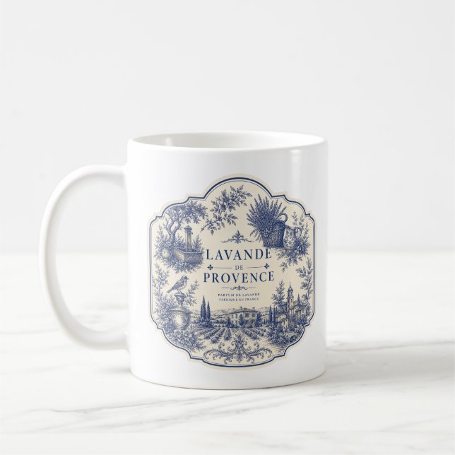 tasse lavande de provence  (Gauche)