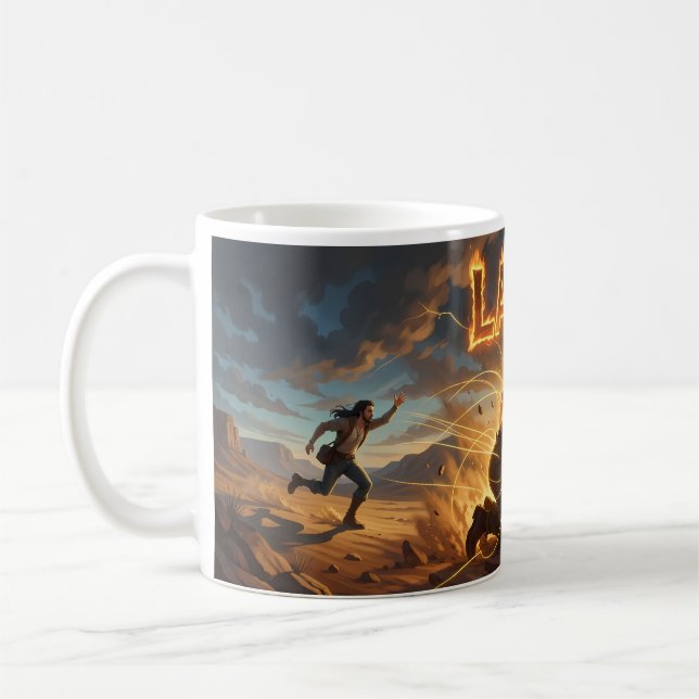Tasse Layla Desert Chase Under Burning Sky (Gauche)