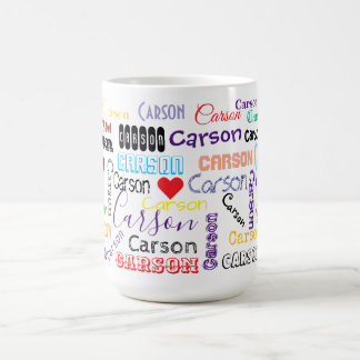 Tasse Le Nom Carson
