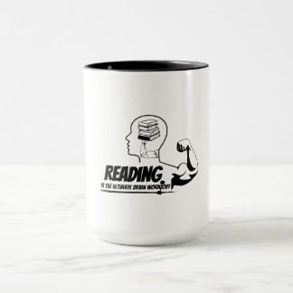 Tasse « Lecture = Gains pour le Cerveau »