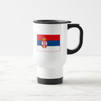 Tasse (légère) de drapeau de la Serbie