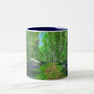 Tasse légère de jacinthe des bois