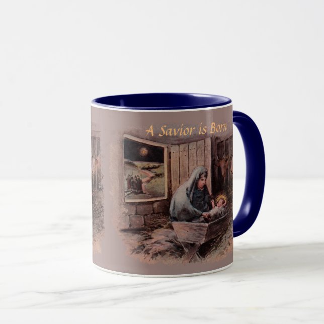 Tasse Les Bénédictions de Noël (Devant droit)