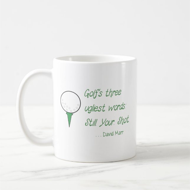 Tasse - Les trois mots les plus laids du golf : To (Gauche)