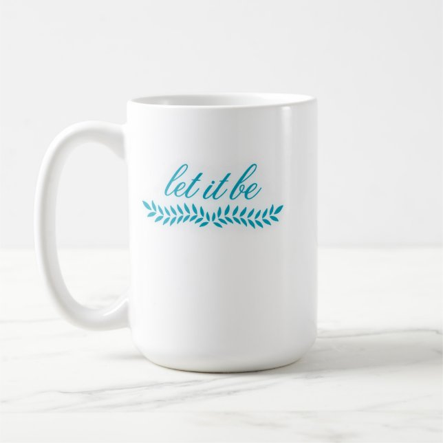 Tasse Let It Be (Gauche)