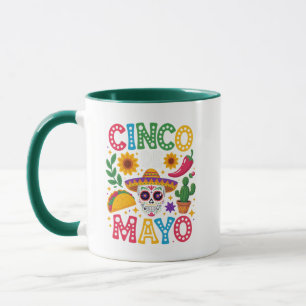 Tasse Let’s Fiesta Cinco De Mayo – Mexicain Coloré
