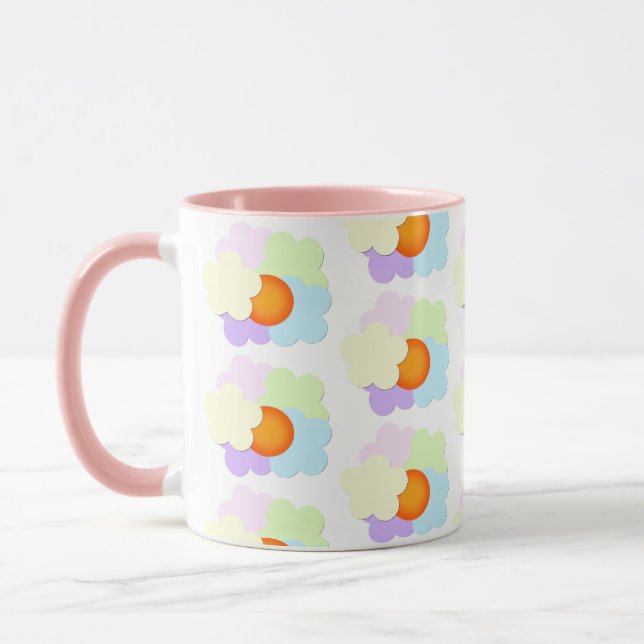 Tasse Lever de soleil pastel (Gauche)