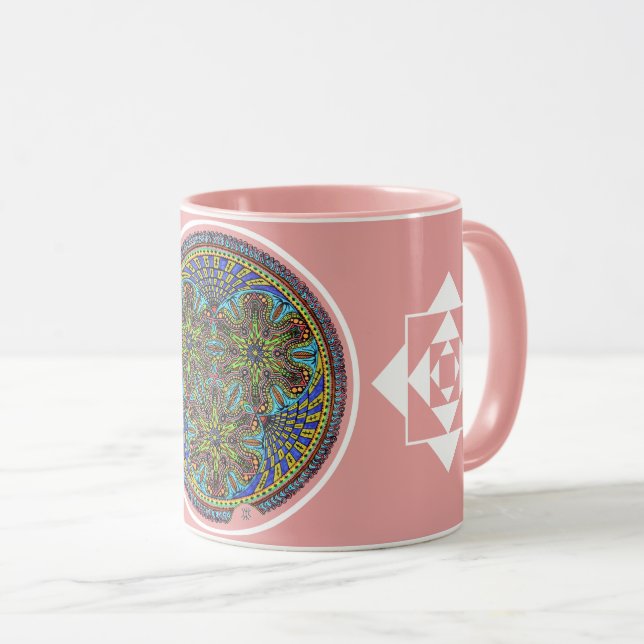 Tasse "Libération de l'ego" (couleur) (Devant droit)