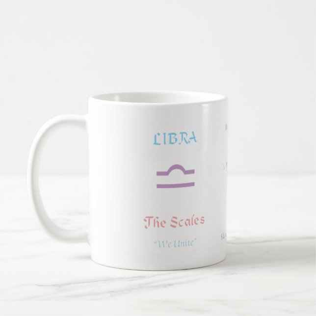 Tasse Libra (Gauche)