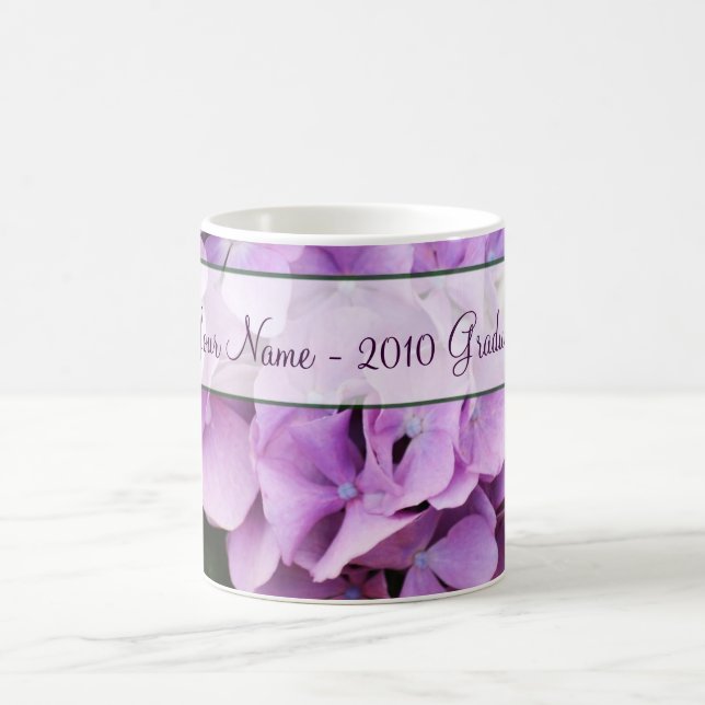 Tasse licenciée florale personnalisée (Centre)