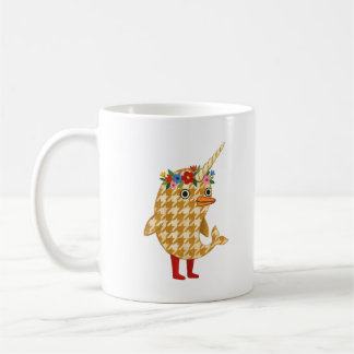 Tasse Licorne des Mers Couronne de Fleurs