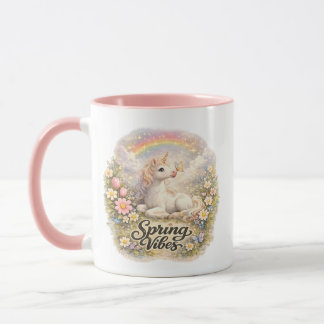Tasse Licorne Vibrations Printanières | Floral Cot