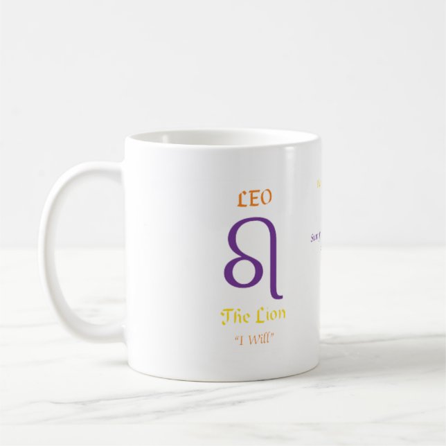 Tasse Lion (Gauche)