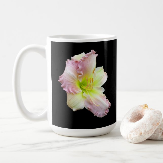 Tasse Lis Blanc Lilas (Avec donut)