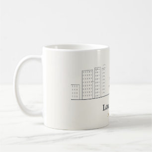 Tasse Los Angeles Skyline – Ligne artistique de Ca