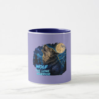 Tasse Loup Le Guerrier Solitaire