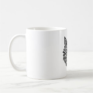 Tasse Loup Tribal – Design Animal Géométrique Auda