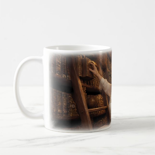 Tasse Lueur de la bibliothèque enchantée pour les  (Gauche)