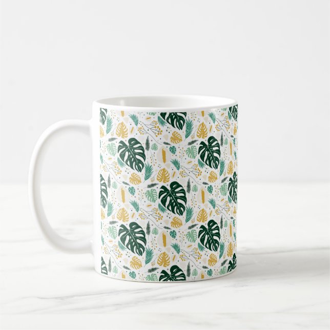 Tasse Lumière de Plante Monstera (Gauche)