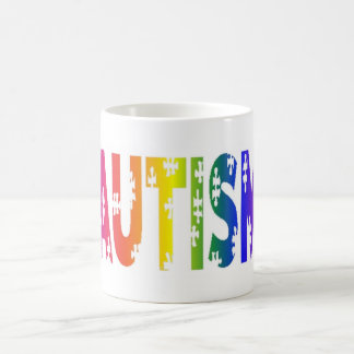 tasse lumineuse d'autisme