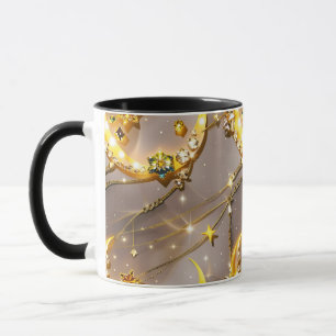 Tasse - Lune céleste jaune Topaze